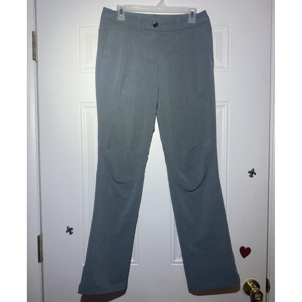 Nike Golf Dri-FIT Modern Fit Flat Front Stretch Pants Gray 30x29